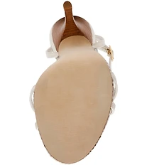 Steve Madden Frenzi Leather Beaded Ornament Dress Sandals