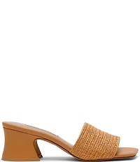 Steve Madden Frolic Raffia Slide Sandals