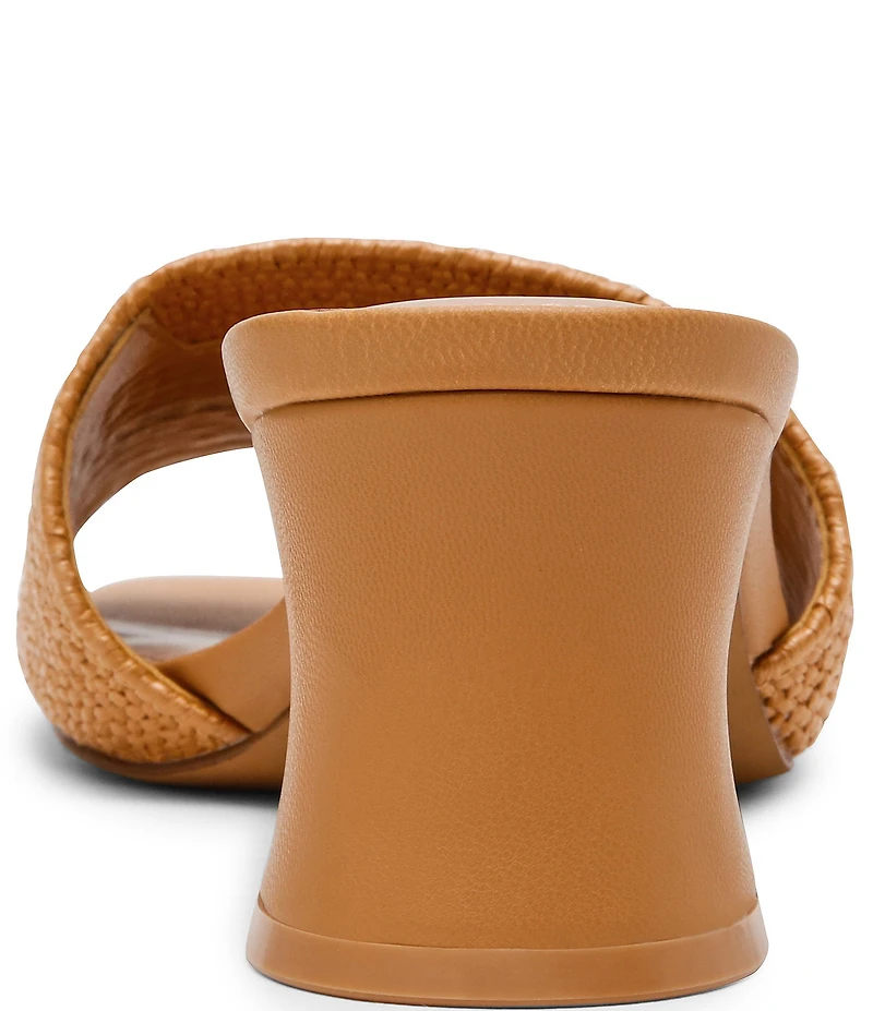 Steve Madden Frolic Raffia Slide Sandals