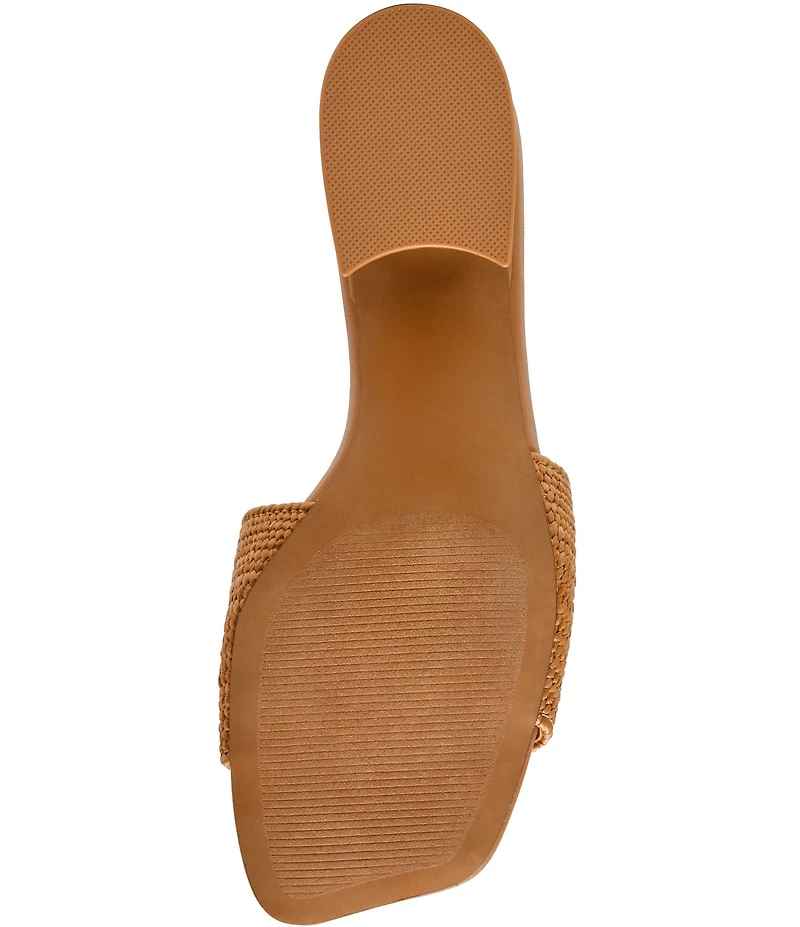Steve Madden Frolic Raffia Slide Sandals