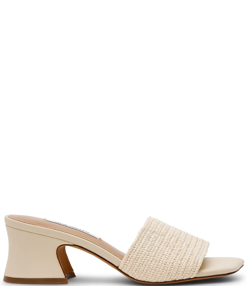 Steve Madden Frolic Raffia Slide Sandals