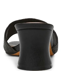 Steve Madden Frolic Raffia Slide Sandals