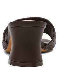 Steve Madden Frolic Raffia Slide Sandals