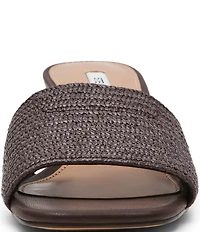 Steve Madden Frolic Raffia Slide Sandals