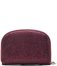 Steve Madden Gems Boxed Bling Zip around Pouch
