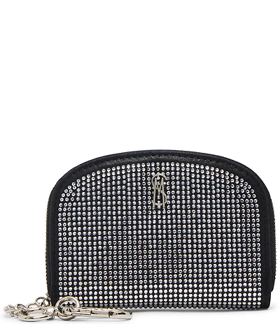 Steve Madden Gems Boxed Bling Zip around Pouch
