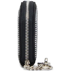 Steve Madden Gems Boxed Bling Zip around Pouch