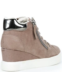 Steve Madden Girls' Atomic Wedge Sneakers (Youth