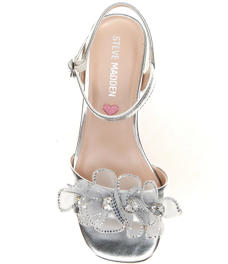 Steve Madden Girls' Cinthia Ornamented Dress Sandals (Youth)