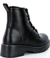 Steve Madden Girls' G-Wriley Charm Combat Boots (Youth)