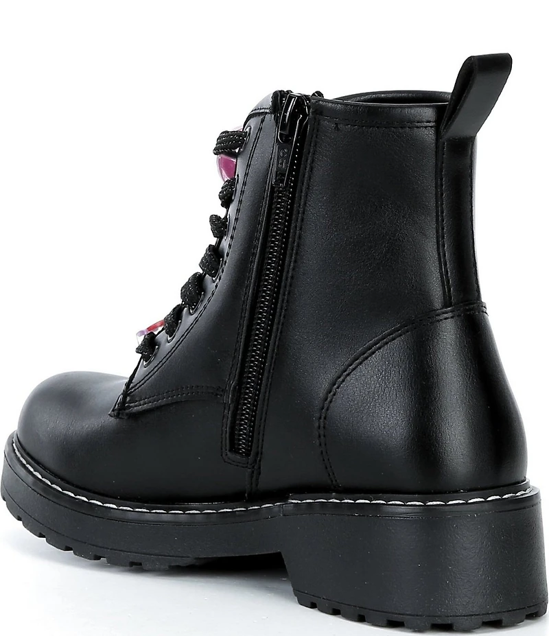 Steve Madden Girls' G-Wriley Charm Combat Boots (Youth)