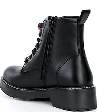 Steve Madden Girls' G-Wriley Charm Combat Boots (Youth)