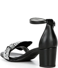 Steve Madden Girls' J-Abigal Rhinestone Bow Dress Sandals (Youth)