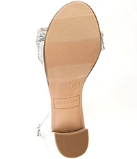 Steve Madden Girls' J-Abigal Rhinestone Bow Dress Sandals (Youth)