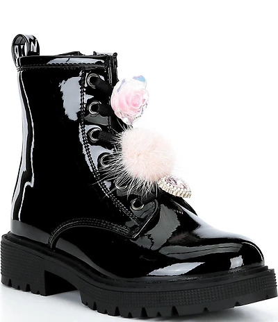 Steve Madden Girls' J-Charms Moto Boots (Youth)