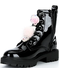 Steve Madden Girls' J-Charms Moto Boots (Youth)