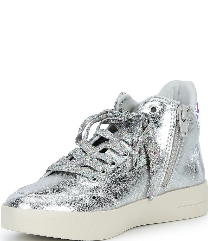 Steve Madden Girls' J-Delight Rhinestone Patch Embellished Sneakers (Youth)