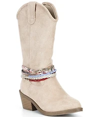 Steve Madden Girls' J-Ember Western Boots (Youth)