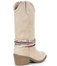 Steve Madden Girls' J-Ember Western Boots (Youth)