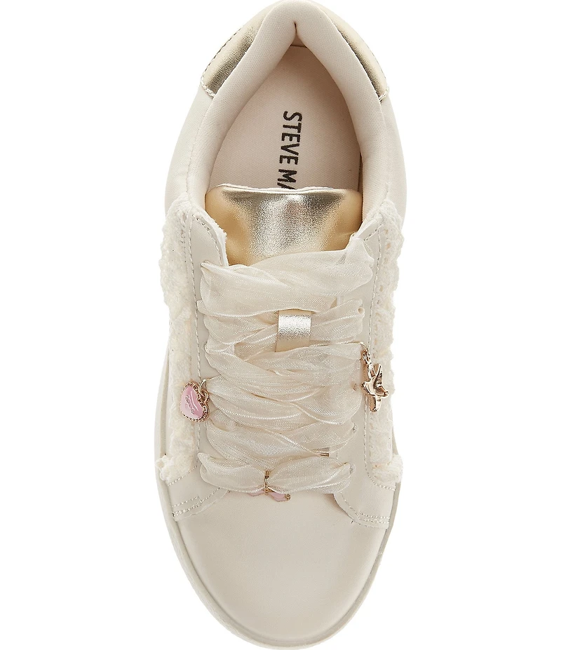 Steve Madden Girls' J-Emora Lace Embellished Sneakers (Youth)