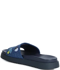 Steve Madden Girls' J-Fifii Novelty Graphic Slide Sandals (Youth)