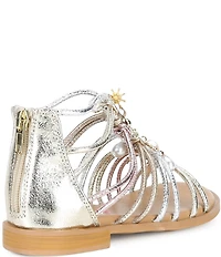 Steve Madden Girls' J-Glowee Embellished Ornamented Gladiator Sandals (Youth)