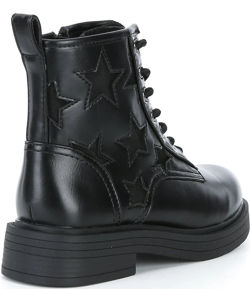 Steve Madden Girls' J-Iconic Star Combat Boots (Youth)