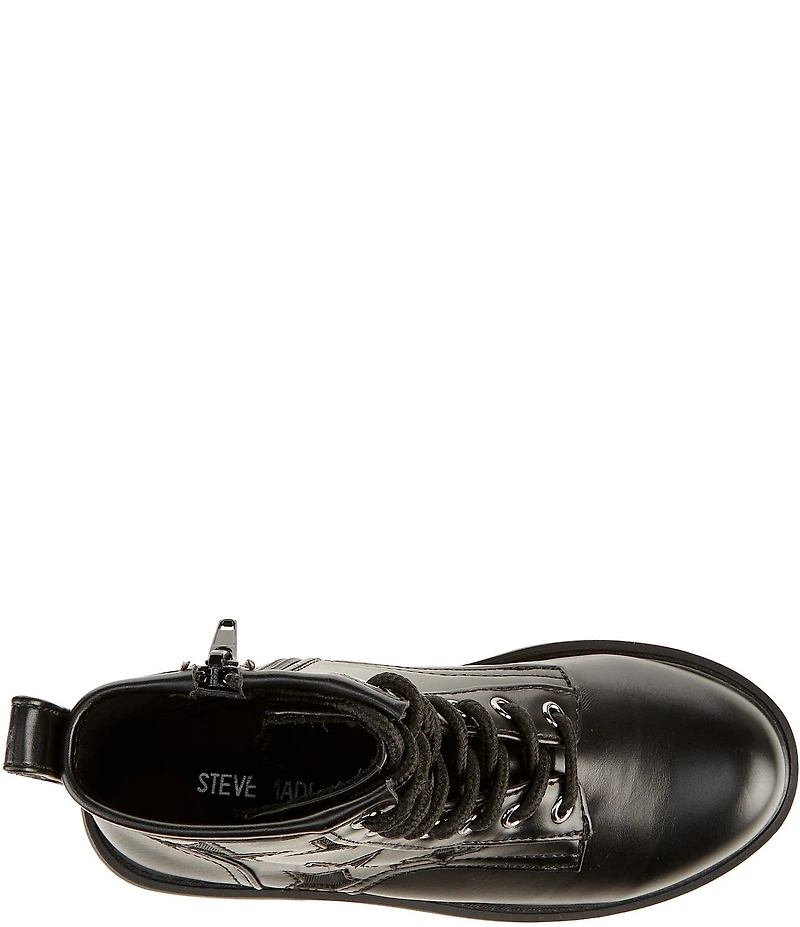 Steve Madden Girls' J-Iconic Star Combat Boots (Youth)
