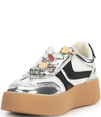 Steve Madden Girls' J-Jersey Charm Ornamented Platform Sneakers (Youth)