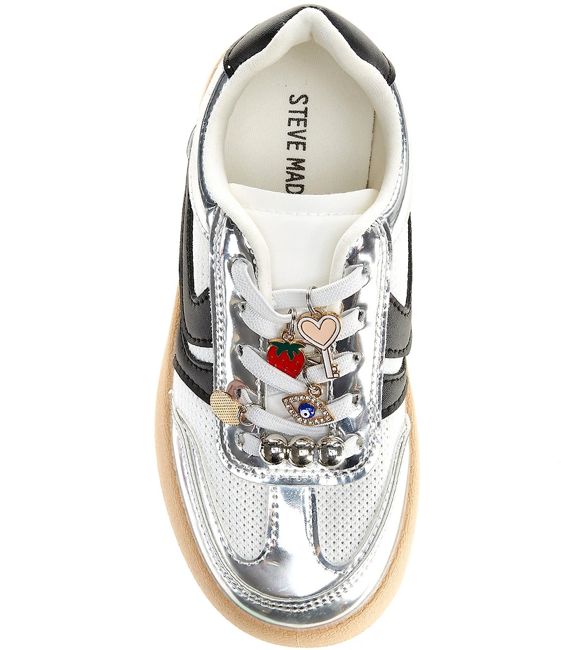 Steve Madden Girls' J-Jersey Charm Ornamented Platform Sneakers (Youth)
