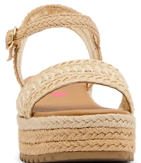 Steve Madden Girls' J-Kiko Raffia Wedge Sandals (Youth)