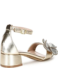 Steve Madden Girls' J-Kindra Floral Ornament Dress Sandals (Youth)