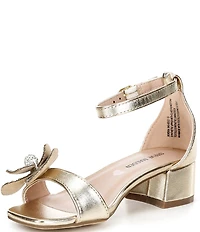 Steve Madden Girls' J-Kindra Floral Ornament Dress Sandals (Youth)