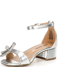 Steve Madden Girls' J-Kindra Floral Ornament Dress Sandals (Youth)
