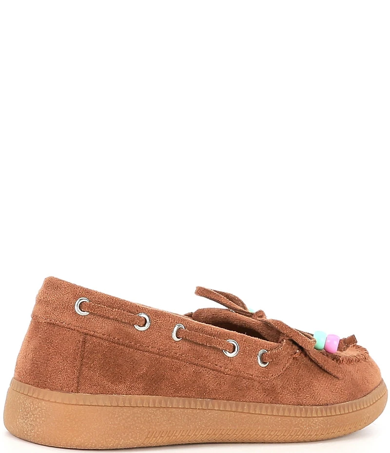 Steve Madden Girls' Krisp Kiltie Bow Detail Moccasins (Youth)