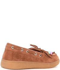 Steve Madden Girls' Krisp Kiltie Bow Detail Moccasins (Youth)