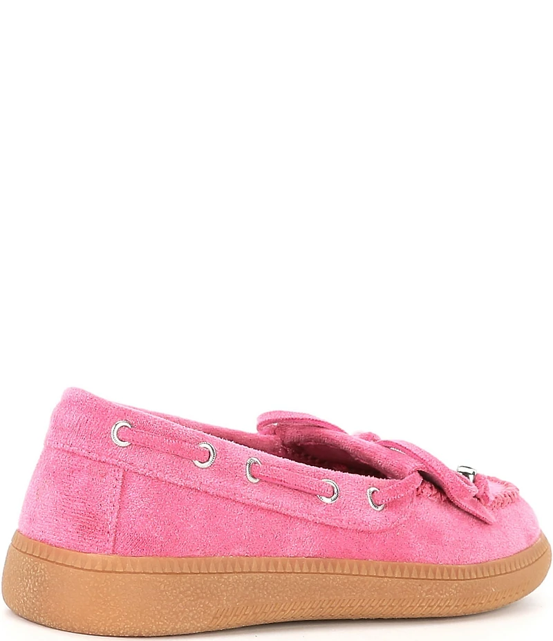 Steve Madden Girls' Krisp Kiltie Bow Detail Moccasins (Youth)