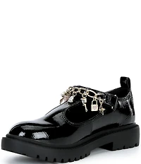 Steve Madden Girls' J-Lundin T-Strap with Charms Mary Janes (Youth)
