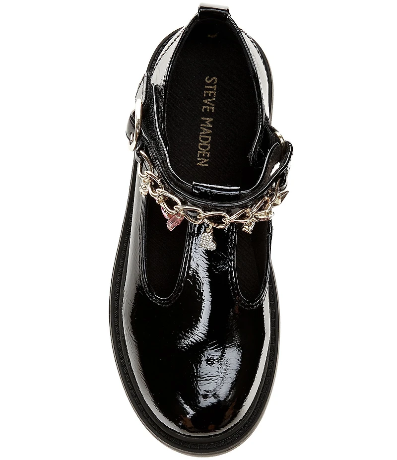 Steve Madden Girls' J-Lundin T-Strap with Charms Mary Janes (Youth)