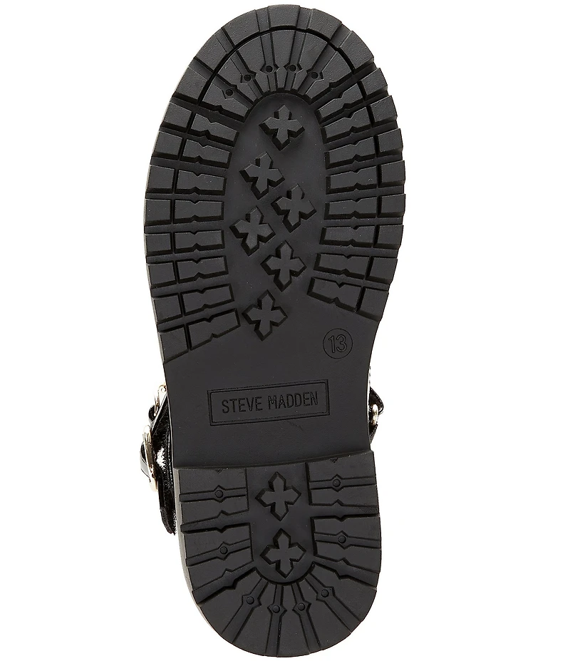 Steve Madden Girls' J-Lundin T-Strap with Charms Mary Janes (Youth)
