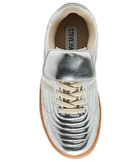 Steve Madden Girls' J-Madridd Metallic Leather Sneakers (Youth)