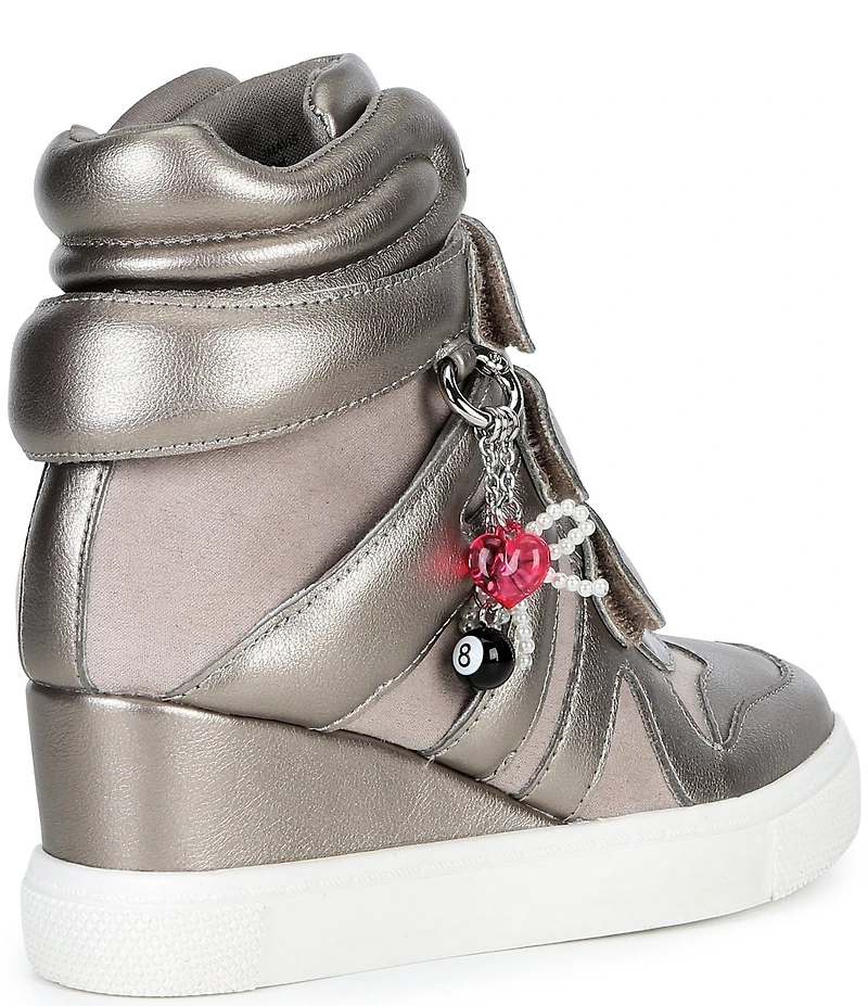 Steve Madden Girl's J-Mavis High Top Wedge Sneakers (Youth)