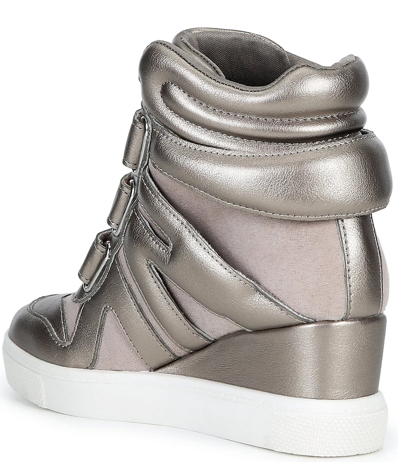Steve Madden Girl's J-Mavis High Top Wedge Sneakers (Youth)