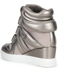 Steve Madden Girl's J-Mavis High Top Wedge Sneakers (Youth)