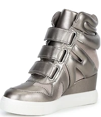 Steve Madden Girl's J-Mavis High Top Wedge Sneakers (Youth)