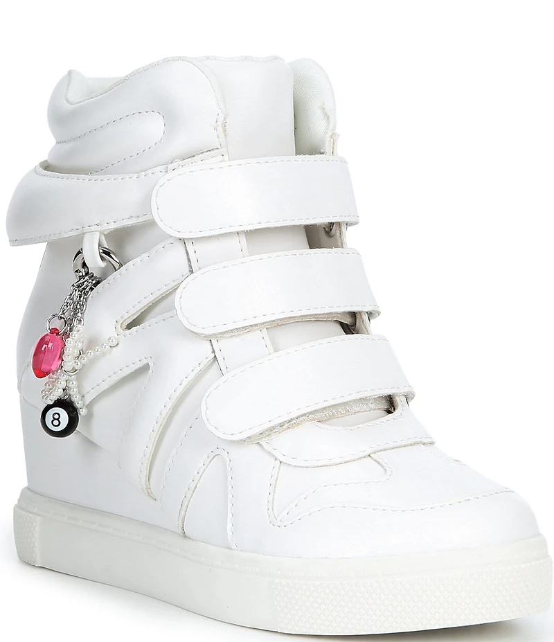 Steve Madden Girl's J-Mavis High Top Wedge Sneakers (Youth)