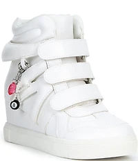 Steve Madden Girl's J-Mavis High Top Wedge Sneakers (Youth)