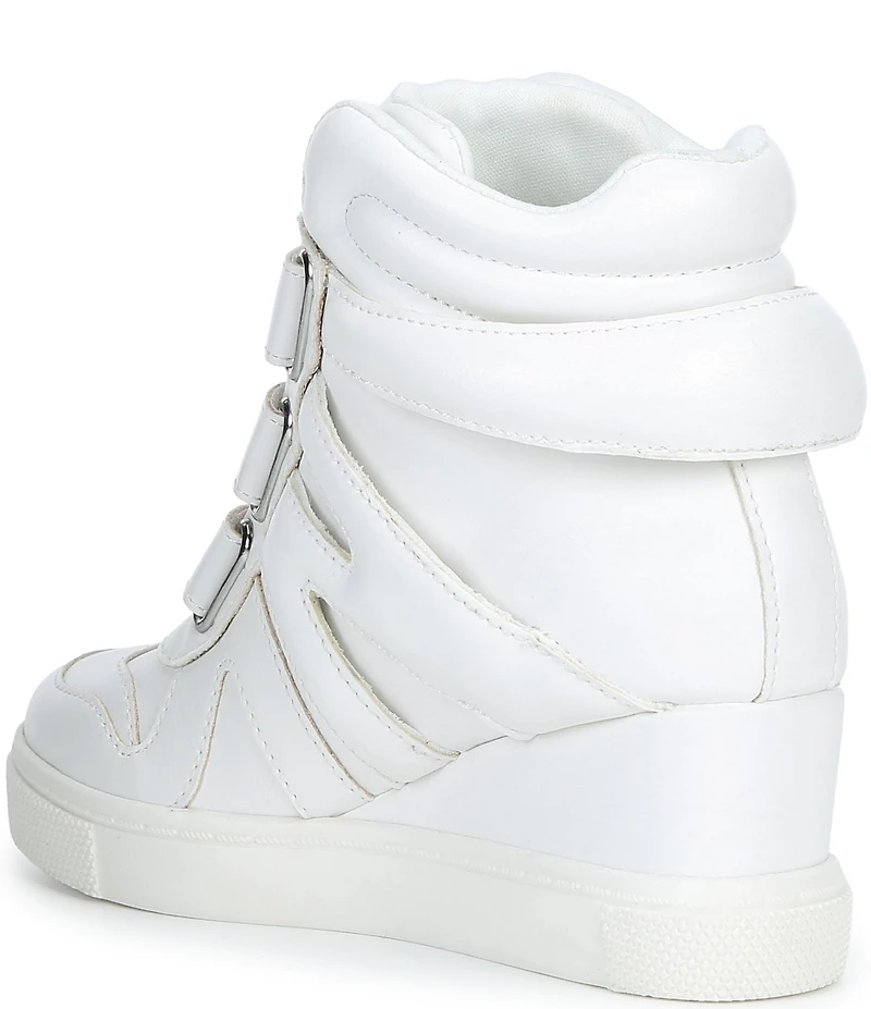 Steve Madden Girl's J-Mavis High Top Wedge Sneakers (Youth)