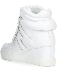 Steve Madden Girl's J-Mavis High Top Wedge Sneakers (Youth)