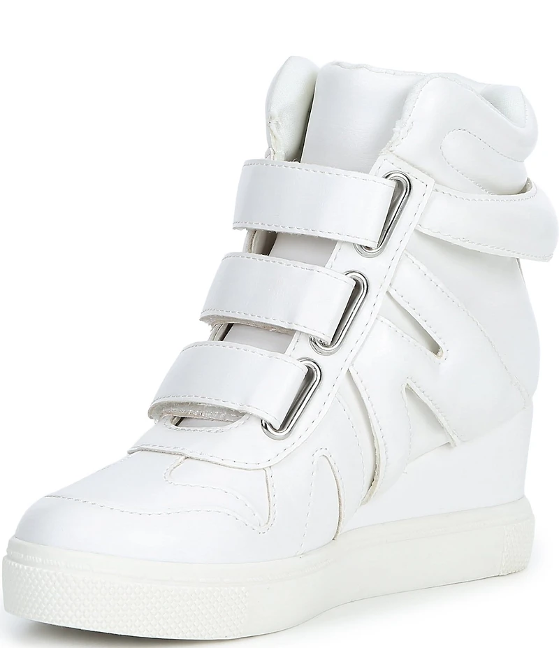 Steve Madden Girl's J-Mavis High Top Wedge Sneakers (Youth)